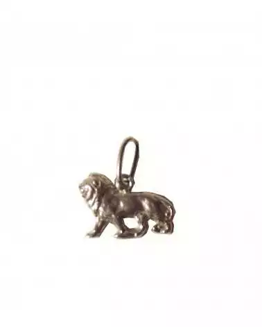pendentif lion argent roi des animaux