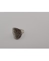 bague croix du Languedoc en argent 1