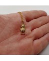 Pendentif hibou en or 1