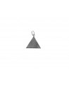 pendentif triangle demi pouce en argent 2