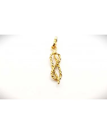 pendentif lac d'amour en or 3