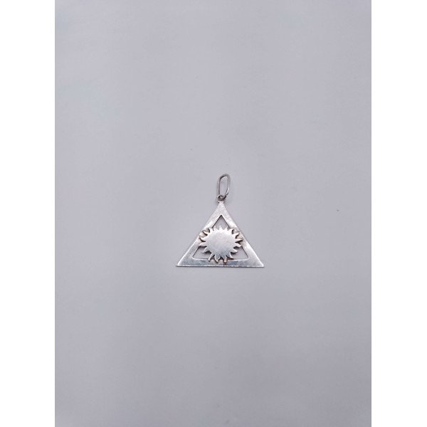 bijoux triangle soleil franc maçon