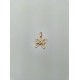 Pendentif papillon en or