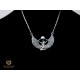 Collier isis en argent