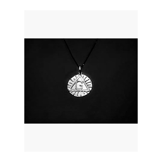 Médaille triangle lettre g