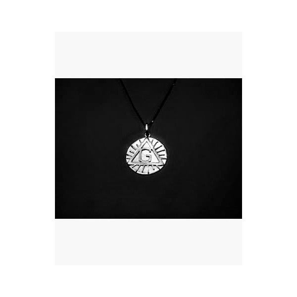 Médaille triangle lettre g