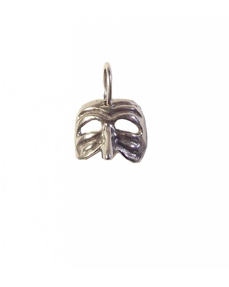 Pendentif masque de Venise en argent