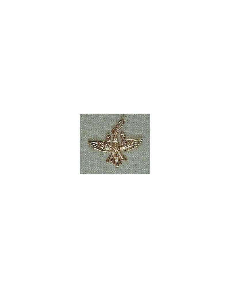 Pendentif aigle maya en or