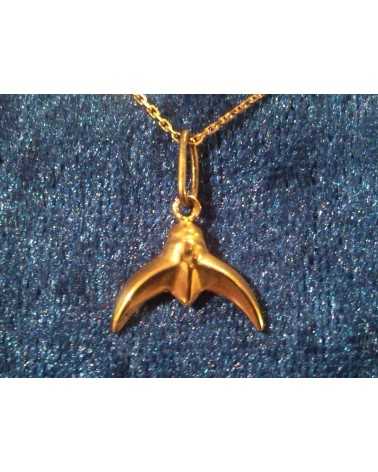 Pendentif trident camarguais en or 18k