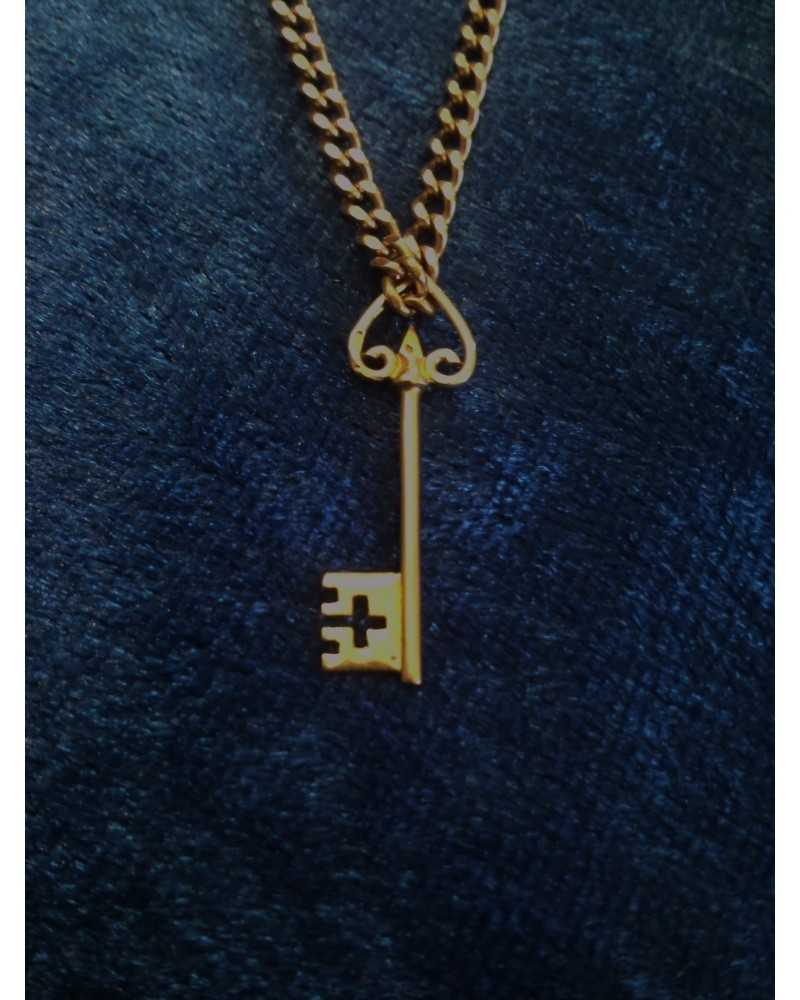 pendentif clef de st pierre en or
