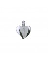 pendentif coeur oxyde