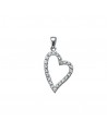 pendentif coeur oxyde