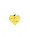 Pendentif Coeur je t aime