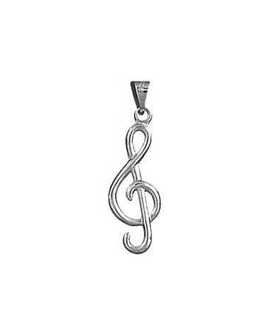 pendentif clef de sol