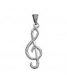 pendentif clef de sol