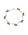 Bracelet Ambre Argent 925/1000