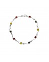 Bracelet Ambre Argent 925/1000 rhodié