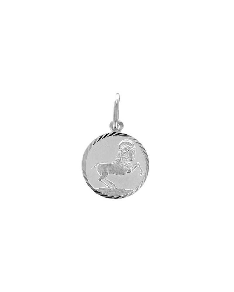 Pendentif zodiaque bélier en argent