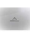 pendentif triangle argent