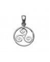 Pendentif Triskel argent