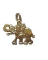 Pendentif élephant en or