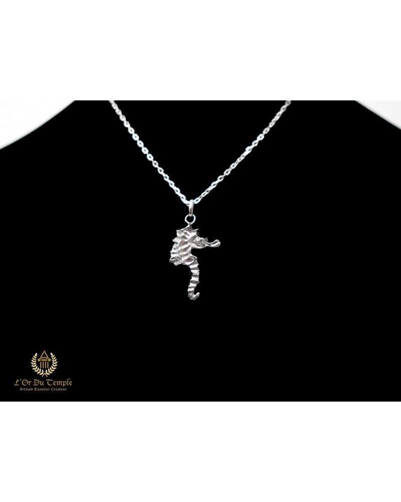 Bijoux de la mer hippocampes argent