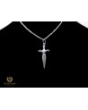 Pendentif croix de st jacques de Compostelle