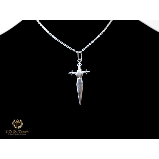 Pendentif croix de st jacques de Compostelle